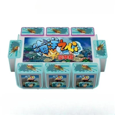 Derin deniz balıkçılığı arcade makinesi